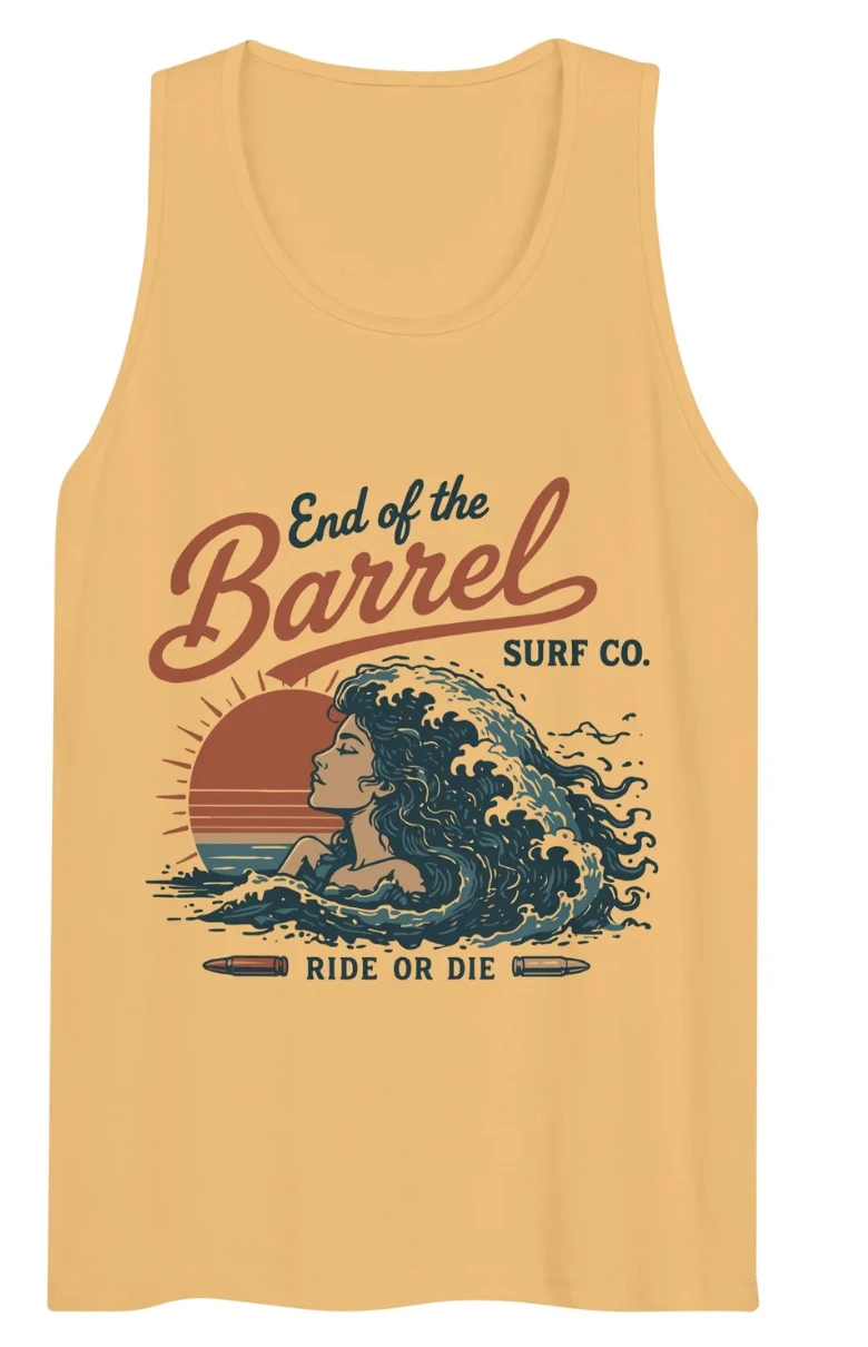 End of the Barrel — wave rider