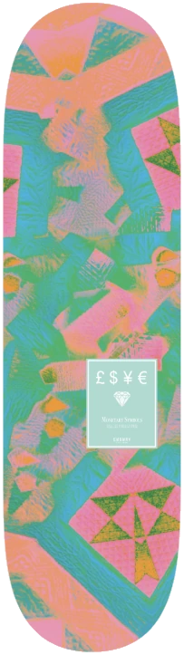 Monetary Symbols skateboard 11