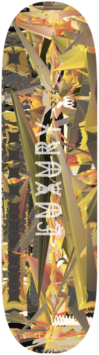 Monetary Symbols skateboard 38
